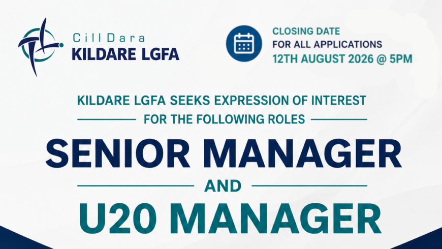Management Vacancies: Senior Manager & U20 Manager
